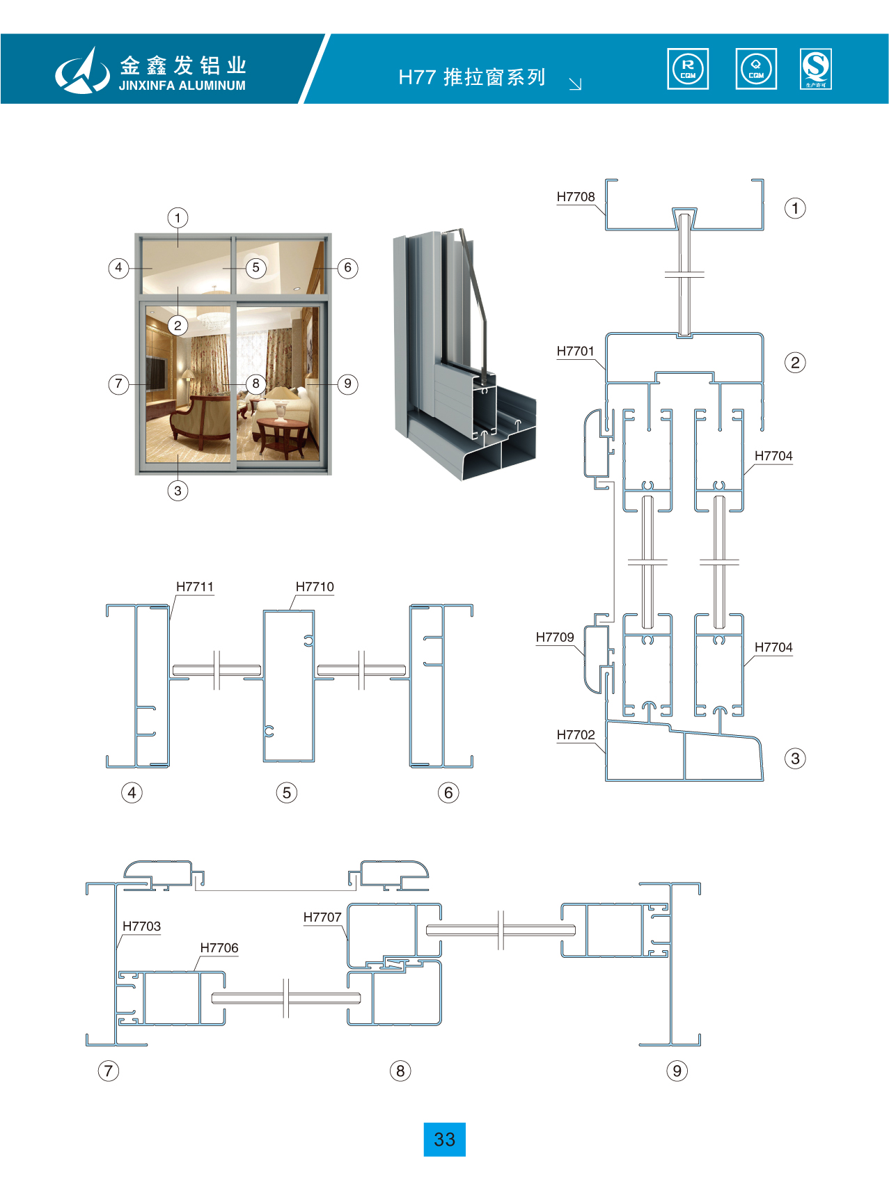 断桥铝型材 断桥铝型材
